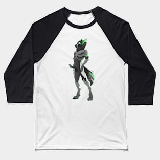 NSFW Ajax Jackal Standing Baseball T-Shirt